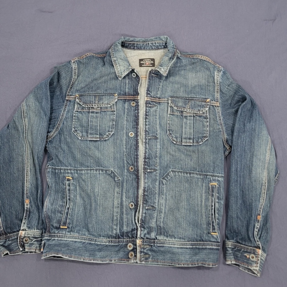 Ralph Lauren Men's Light Blue Denim Jacket